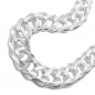 Preview: Armband 11mm Zwillingspanzer, Silber 925