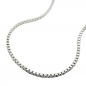 Preview: Kette 1,3mm Venezianerkette Silber 925 38cm