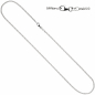 Preview: Panzerkette 925 Sterling Silber 2 mm 45 cm Halskette Kette Silberkette Karabiner