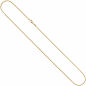 Preview: Erbskette 333 Gelbgold 1,5 mm 42 cm Gold Kette Halskette Goldkette Karabiner