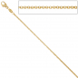 Preview: Erbskette 333 Gelbgold 1,5 mm 42 cm Gold Kette Halskette Goldkette Karabiner