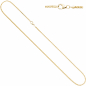 Preview: Bingokette 585 Gelbgold 1,2 mm 38 cm Gold Kette Halskette Goldkette Karabiner