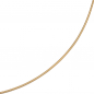 Preview: Halsreif 585 Gelbgold 1,1 mm 50 cm Gold Kette Halskette Goldhalsreif Karabiner