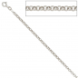 Preview: Erbskette 925 Sterling Silber 2,5 mm 50 cm Halskette Kette Silberkette Federring