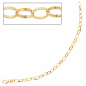 Preview: Armband 333 Gold Gelbgold 19 cm Goldarmband Charm Bettelarmband für Charms