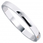 Preview: Armreif Armband oval 925 Sterling Silber Silberarmreif Kastenschloss