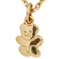 Preview: Kinder Anhänger Teddy 333 Gold Gelbgold Kinderanhänger