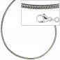 Preview: Schlangenkette 925 Silber 1,9 mm 60 cm Halskette Kette Silberkette Karabiner