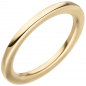 Preview: Damen Ring 585 Gold Gelbgold Goldring - 54mm