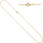 Preview: Ankerkette 333 Gelbgold 1,2 mm 45 cm Gold Kette Halskette Goldkette Federring