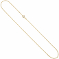 Preview: Ankerkette 333 Gelbgold 1,2 mm 45 cm Gold Kette Halskette Goldkette Federring