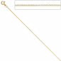 Preview: Venezianerkette 333 Gelbgold 1,0 mm 40 cm Gold Kette Halskette Goldkette