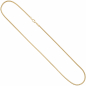 Preview: Schlangenkette aus 333 Gelbgold 1,9 mm 50 cm Gold Kette Halskette Goldkette