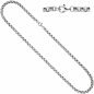 Preview: Erbskette 925 Sterling Silber 4,5 mm 50 cm Kette Halskette Silberkette Karabiner