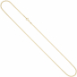 Preview: Panzerkette 585 Gelbgold 2,1 mm 55 cm Gold Kette Halskette Goldkette Federring