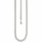 Preview: Halskette Kette 925 Sterling Silber 55 cm Silberkette Karabiner