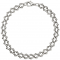 Preview: Armband 925 Sterling Silber 21 cm Silberarmband Krebsarmband