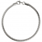 Preview: Schlangenarmband 925 Sterling Silber 19 cm Armband Silberarmband