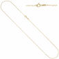 Preview: Haferkornkette 585 Gold Gelbgold 1,2 mm 45 cm Kette Halskette Goldkette