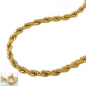 Preview: Kette 2mm Kordelkette 9Kt GOLD 45cm