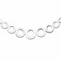 Preview: Collier Halskette im Verlauf 925 Sterling Silber 45 cm Kette