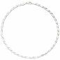 Preview: Collier Halskette 925 Silber 210 Zirkonia 45 cm Kette Silberkette