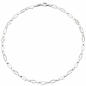 Preview: Collier Halskette 925 Silber 168 Zirkonia 45 cm Kette Silberkette