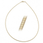 Preview: Kette 0,8mm Rundkette 9Kt GOLD 45cm