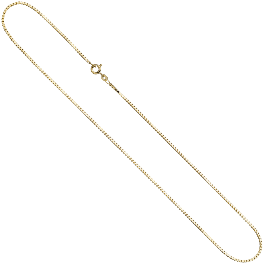 Venezianerkette 585 Gelbgold 1,5 mm 50 cm Gold Kette Halskette Goldkette