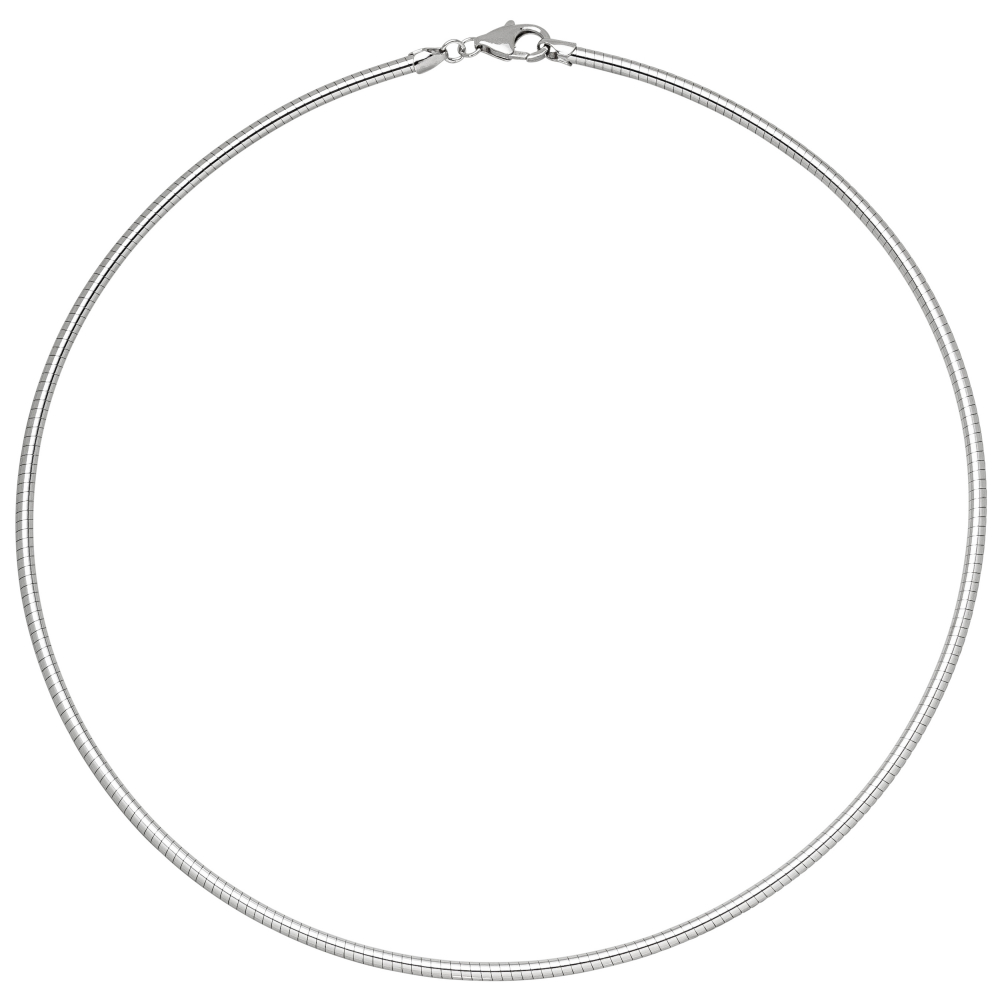 Halsreif 925 Sterling Silber 2,8 mm 45 cm Kette Halskette Silberhalsreif