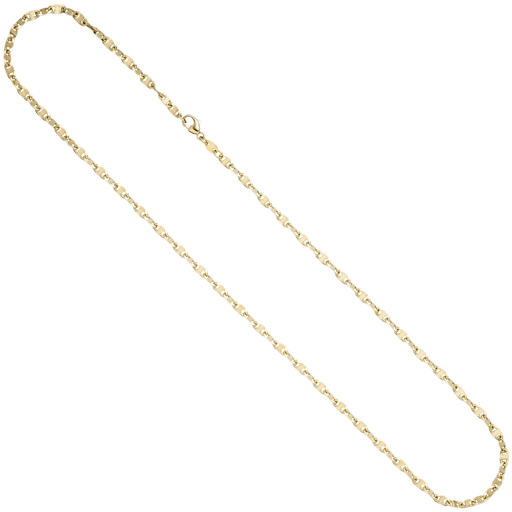 Halskette Kette 585 Gelbgold 45 cm Goldkette Karabiner