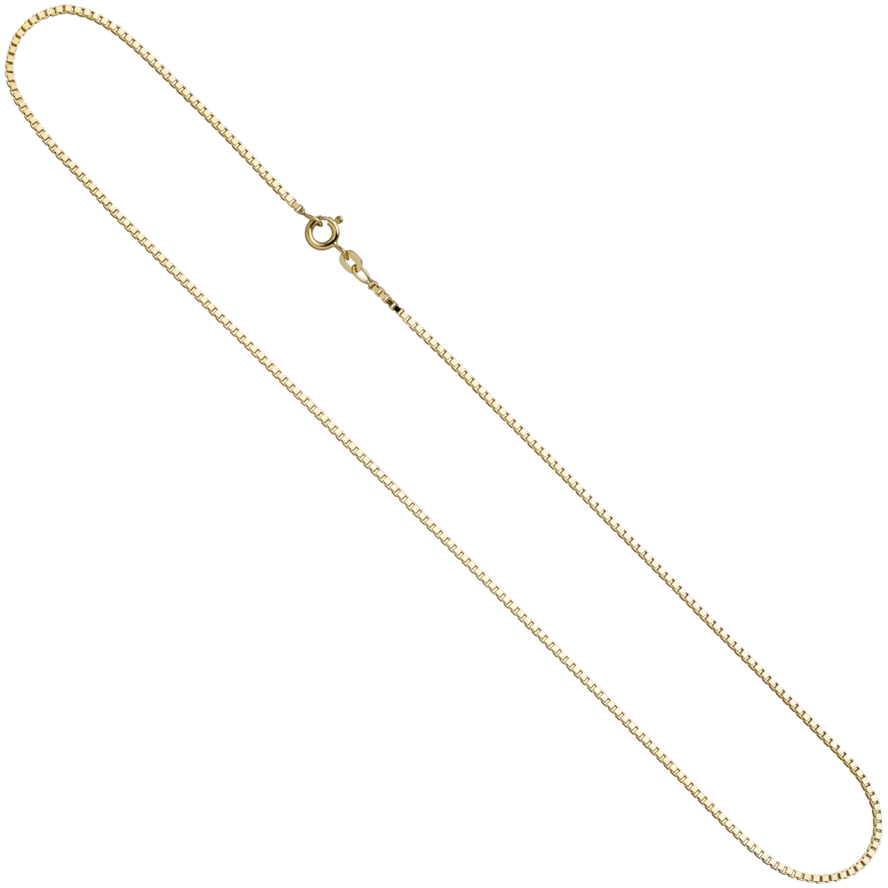 Venezianerkette 333 Gelbgold 1,0 mm 40 cm Gold Kette Halskette Goldkette