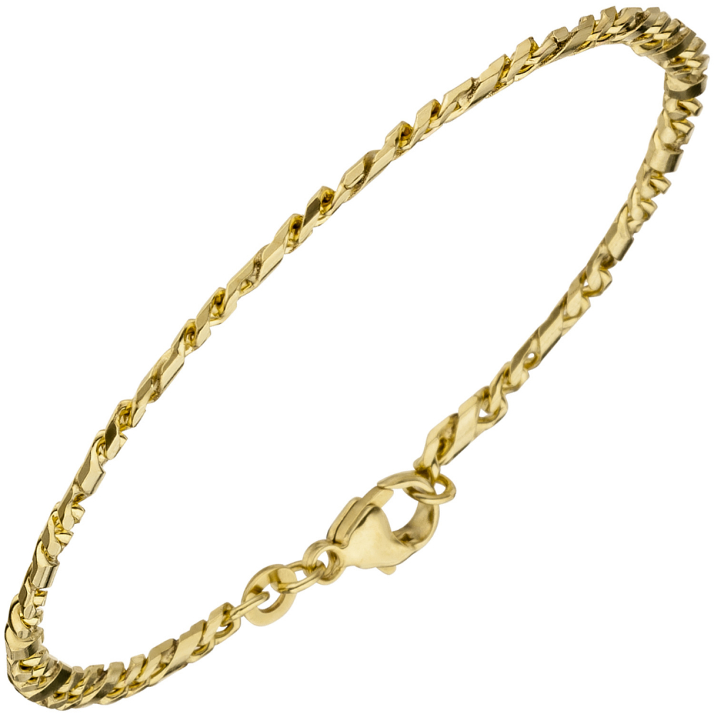 Armband 333 Gold Gelbgold 18,5 cm Goldarmband