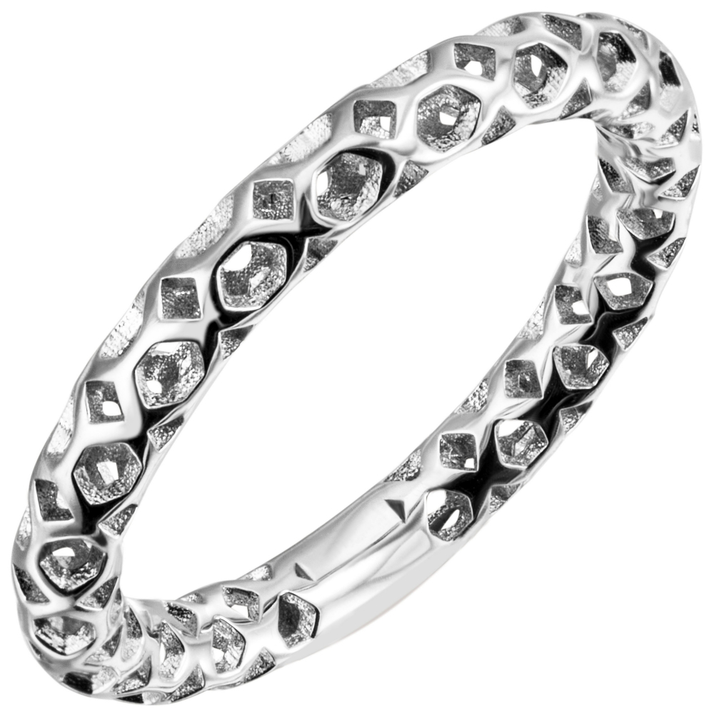 Damen Ring 925 Sterling Silber Silberring - 54mm