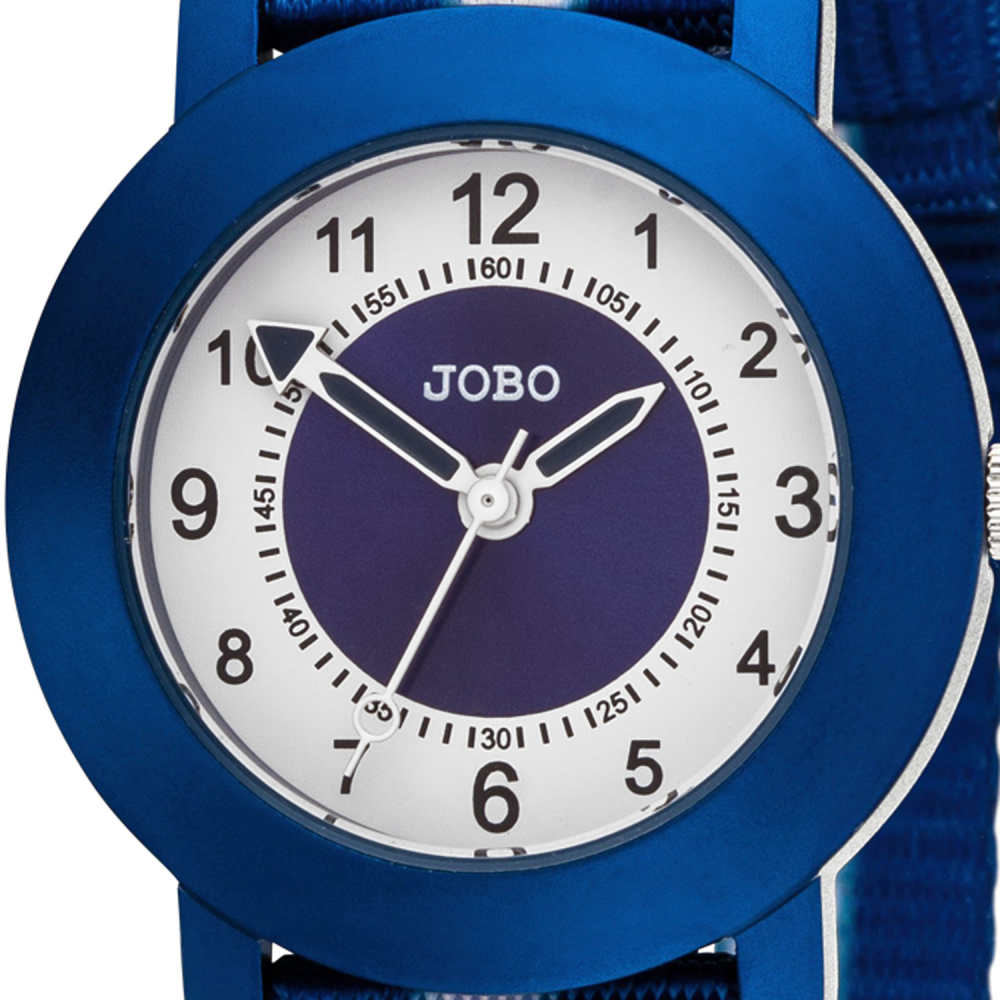 JOBO Kinder Armbanduhr Quarz Analog Aluminium Kinderuhr