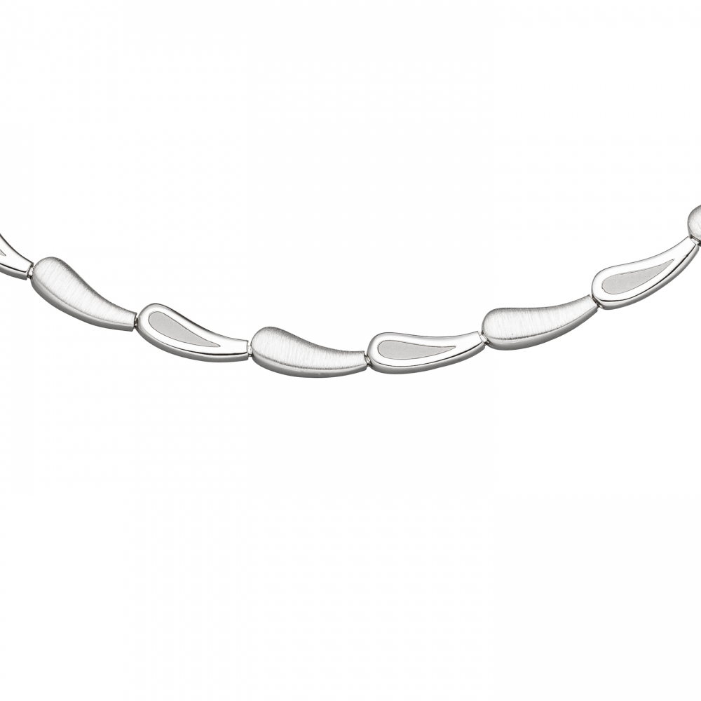 Collier Halskette 925 Sterling Silber 45 cm Kette Silberkette