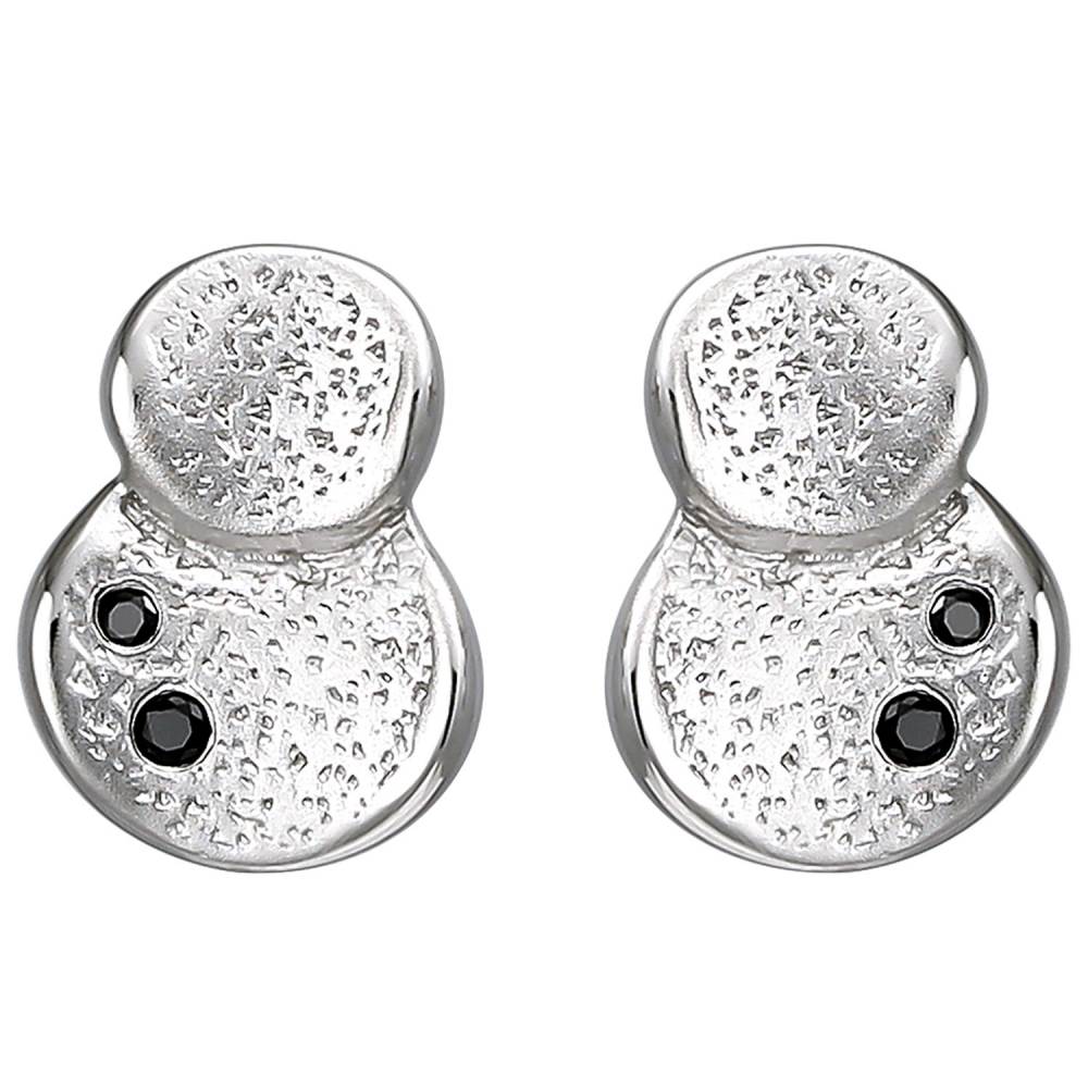 Ohrstecker 925 Sterling Silber 4 Zirkonia Ohrringe Silberohrringe