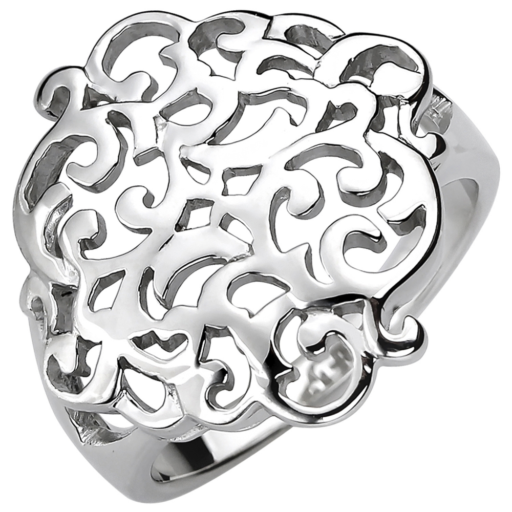 Damen Ring 925 Sterling Silber Silberring - 50mm