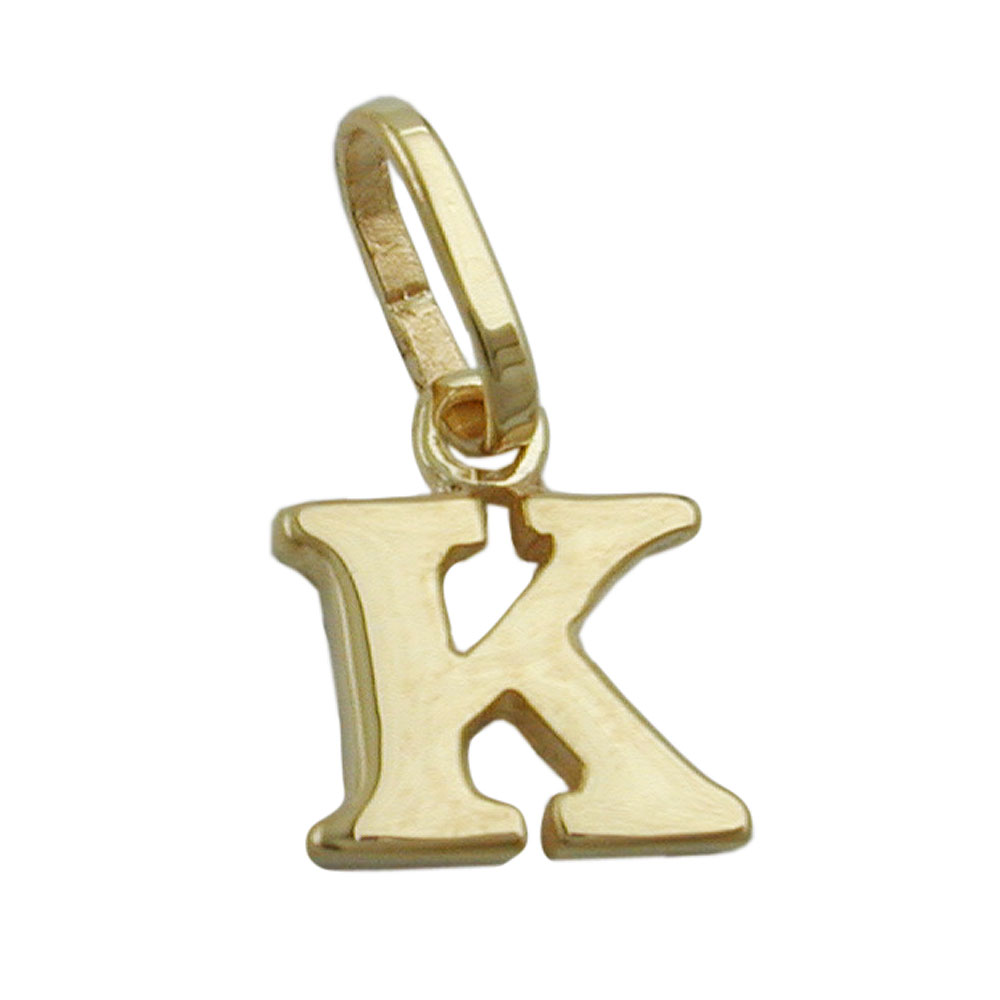 Gold Buchstaben Anhänger Buchstabe - M - Initialen - Gold 585 - 71,98 EUR