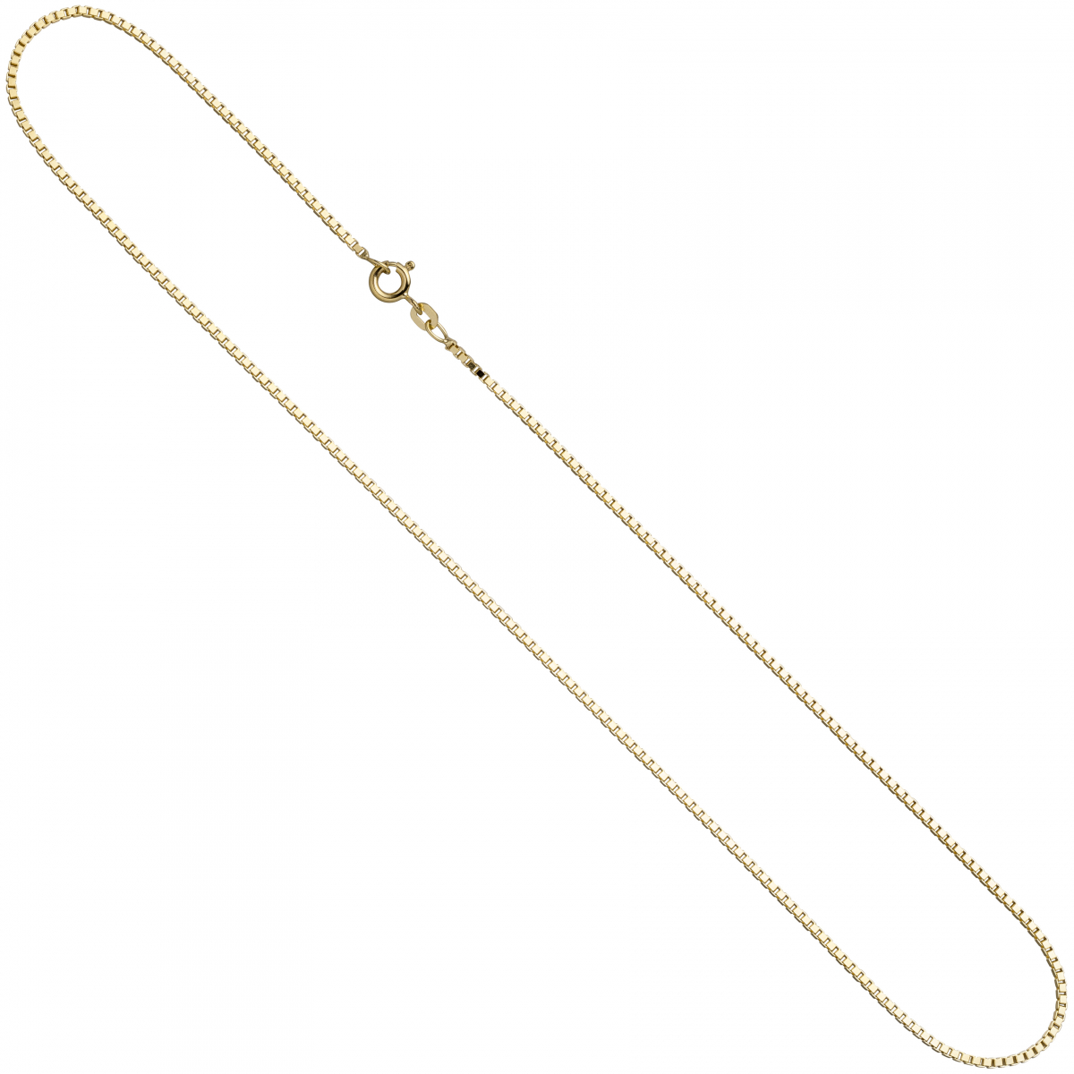 Venezianerkette 585 Gelbgold 1,5 mm 50 cm Gold Kette Halskette Goldkette