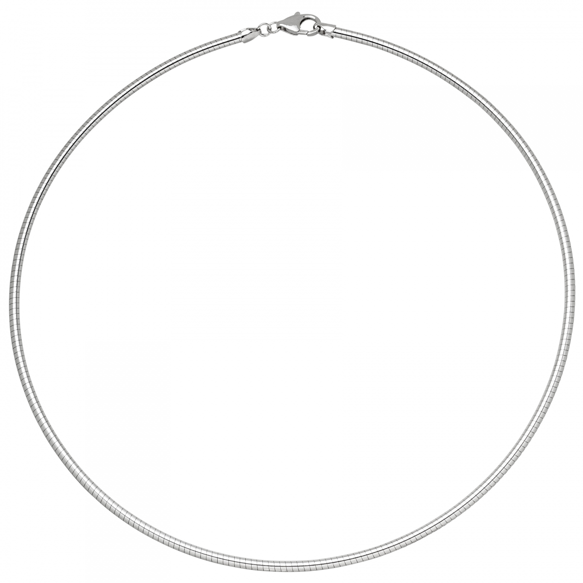 Halsreif 925 Sterling Silber 2,8 mm 45 cm Kette Halskette Silberhalsreif