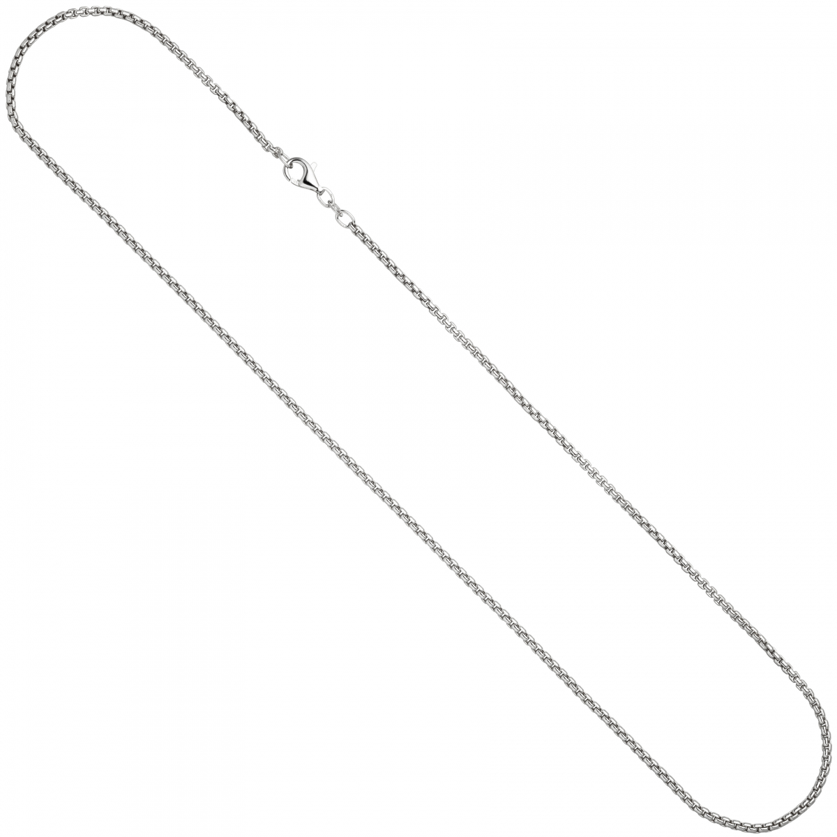 Venezianerkette 925 Sterling Silber 1,6 mm 45 cm Halskette Kette Karabiner