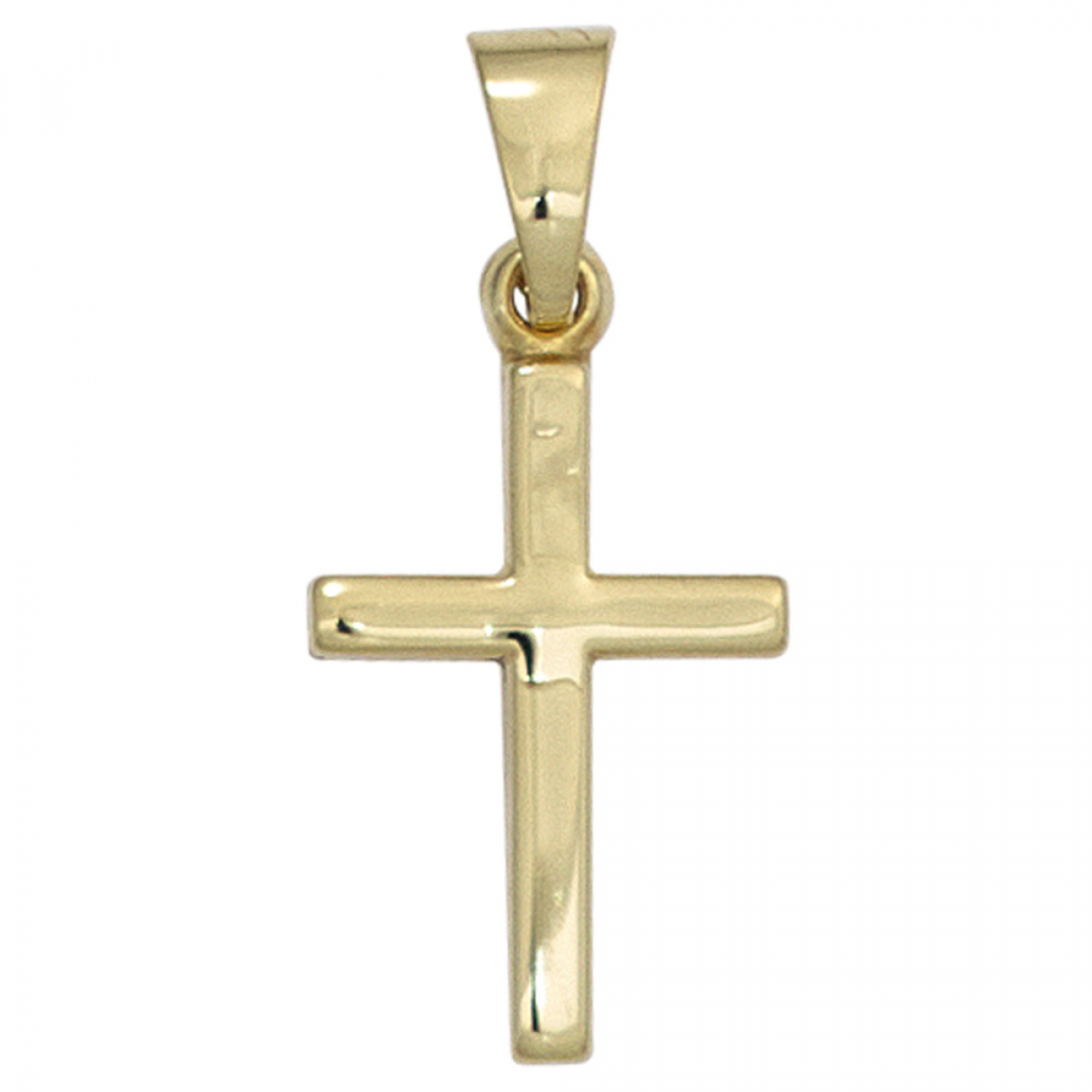 Anhänger Kreuz 333 Gold Gelbgold Kreuzanhänger Goldkreuz