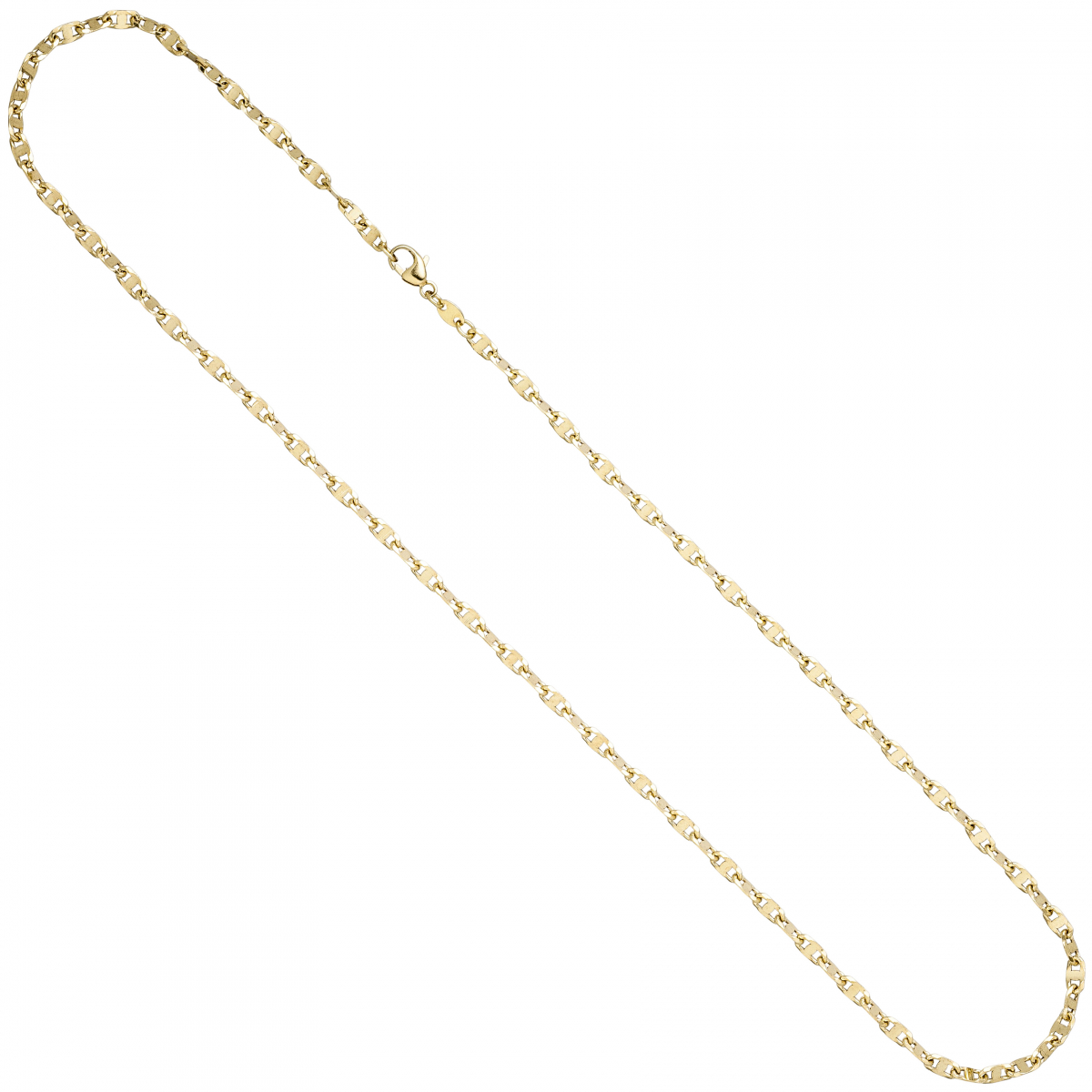 Halskette Kette 585 Gelbgold 45 cm Goldkette Karabiner