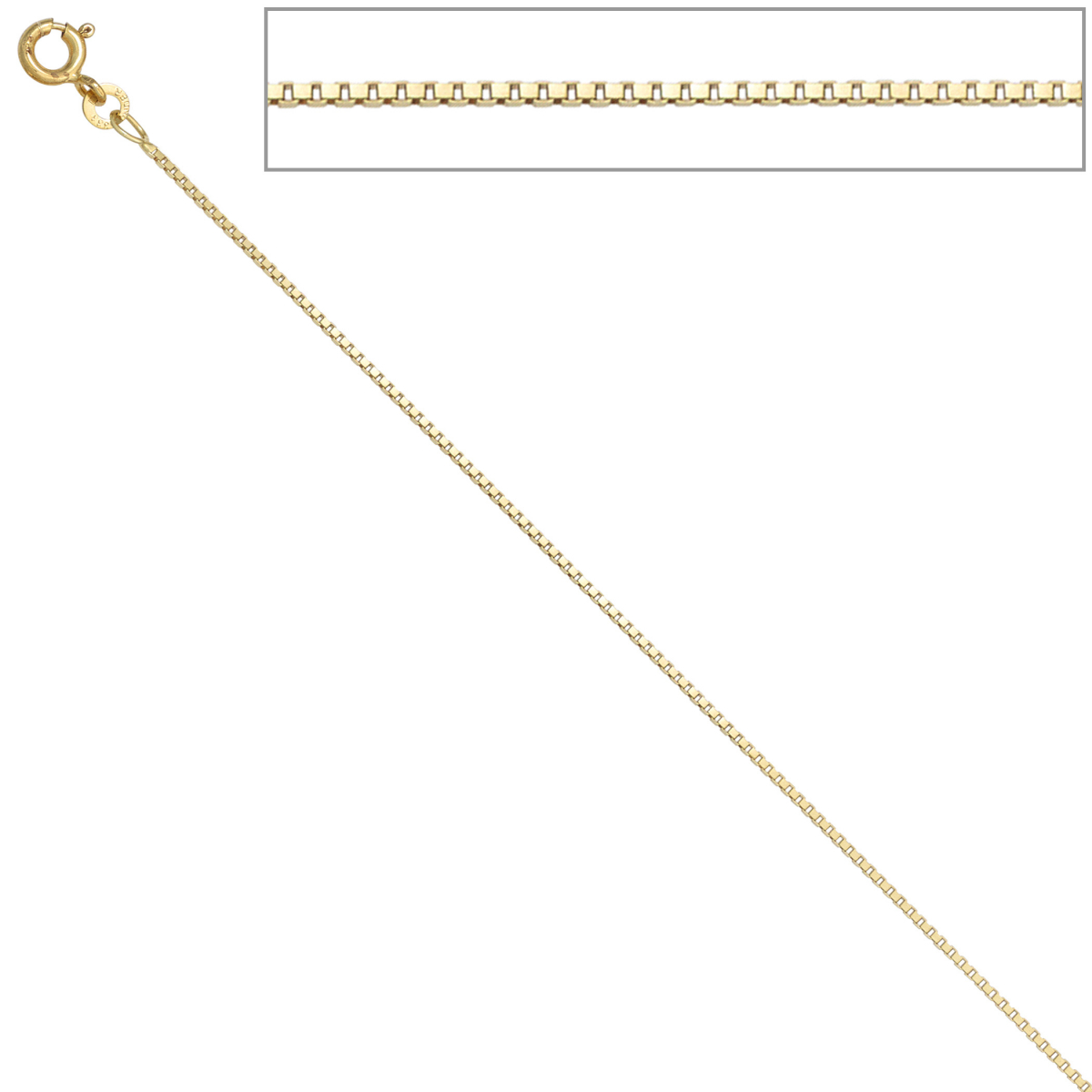 Venezianerkette 333 Gelbgold 1,0 mm 40 cm Gold Kette Halskette Goldkette