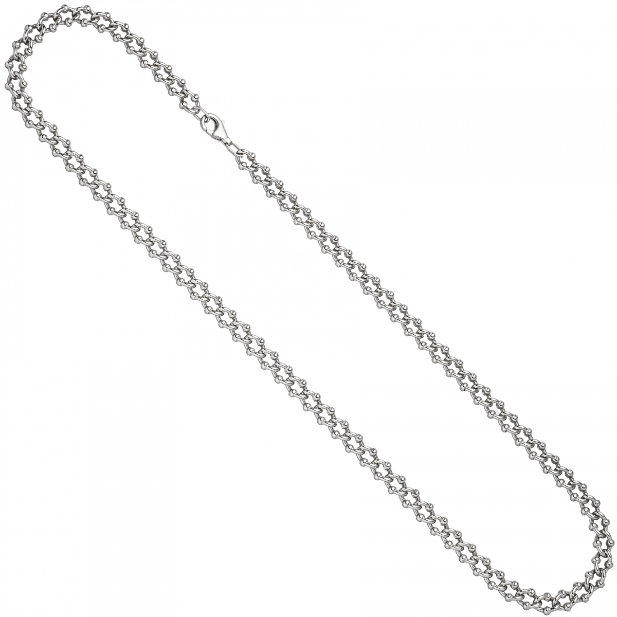 Halskette Kette 925 Sterling Silber 55 cm Silberkette Karabiner