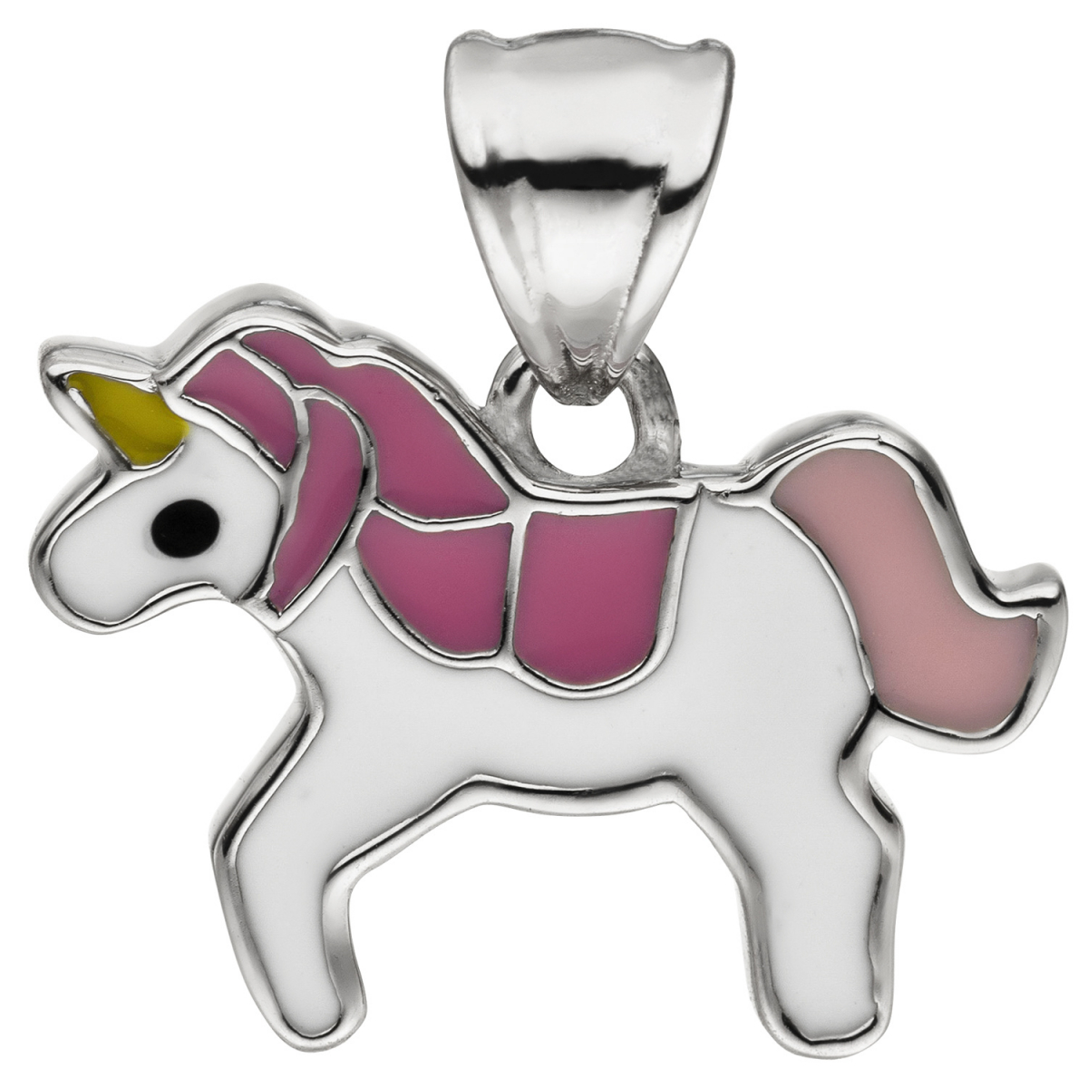 Kinder Anhänger Einhorn 925 Sterling Silber Kinderanhänger Einhornanhänger