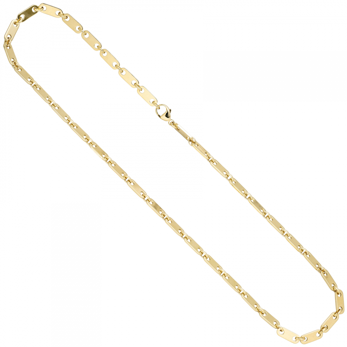 Halskette Kette 585 Gold Gelbgold 50 cm Goldkette Karabiner