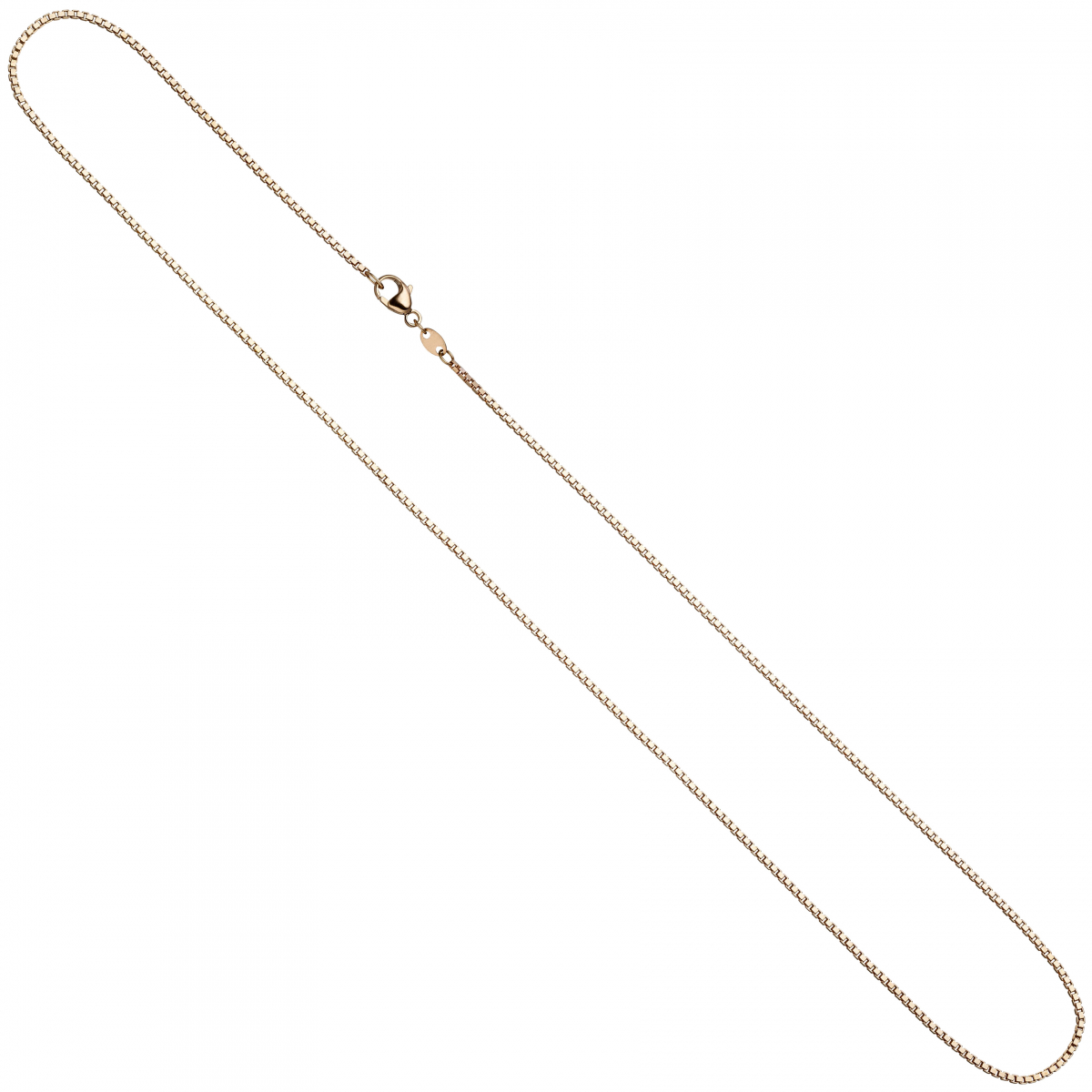 Venezianerkette 585 Gold Rotgold 1,2 mm 42 cm Kette Halskette Rotgoldkette