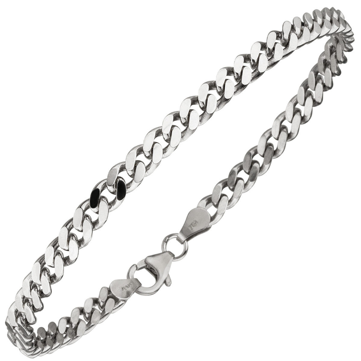 Panzerarmband 925 Sterling Silber 21 cm Armband Silberarmband